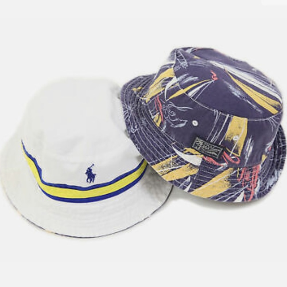Polo Ralph Lauren Swimwear Reversible Safari Bucket Hat